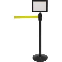 Sign Frame for Crowd Control Post, Black CSL Industriel Inc.