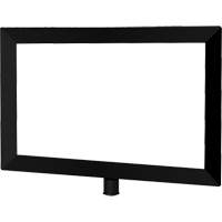 Heavy-Duty Horizontal Sign Holder for Classic Posts, Black CSL Industriel Inc.