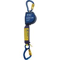 Cordage de s&eacute;curit&eacute; autor&eacute;tractable allong&eacute; Nano-Lok, 10', Dyneema, Pivotant CSL Industriel Inc.