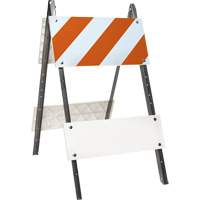 Prismatic Barricade, Folding, 24" L x 45" H, Orange/White CSL Industriel Inc.
