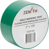 Ruban pour marquage d'all&eacute;es, 2" x 108', PVC, Vert CSL Industriel Inc.