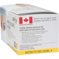 Masques d'intervention jetables, ASTM F2100 Niveau 2, Classe 1 CSL Industriel Inc.
