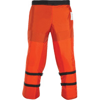 Chainsaw Chaps, 29" L, Orange, 400 Denier Nylon CSL Industriel Inc.