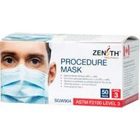 Masques d'intervention jetables, ASTM F2100 Niveau 3, Classe 1 CSL Industriel Inc.