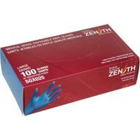 Gants jetables de calibre m&eacute;dical, Petit, Vinyle, 4,5 mils, Sans poudre, Bleu, Classe 2 CSL Industriel Inc.