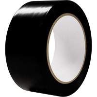Aisle Marking Tape, 2" x 108', PVC, Black CSL Industriel Inc.