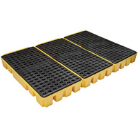 Palette &agrave; profil bas pour contr&ocirc;le des d&eacute;versements, Capacit&eacute; de d&eacute;versement 76.5 gal. US, 72" x 49" x 6,5" CSL Industriel Inc.