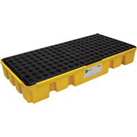 Palette &agrave; profil bas pour contr&ocirc;le des d&eacute;versements, Capacit&eacute; de d&eacute;versement 25.5 gal. US, 49" x 24" x 6,5" CSL Industriel Inc.
