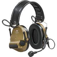 Casque VI NIB avec rail arc Peltor ComTac, Style Bandeau, 23 dB CSL Industriel Inc.