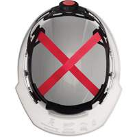 Casque de s&eacute;curit&eacute; &agrave; bordure avant, R&eacute;pond aux normes CSA type 1, Suspension Rochet, Non ventil&eacute; CSL Industriel Inc.