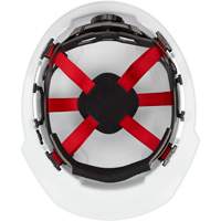 Casque de s&eacute;curit&eacute; &agrave; bordure avant, R&eacute;pond aux normes CSA type 1, Suspension Rochet, Ventil&eacute; CSL Industriel Inc.