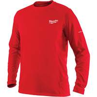 Workskin Long Sleeve Shirt, Men's, Small, Red CSL Industriel Inc.