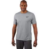 Hybrid Work Tee Shirt, Men's, Small, Grey CSL Industriel Inc.