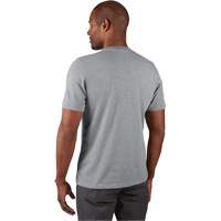 Hybrid Work Tee Shirt, Men's, Small, Grey CSL Industriel Inc.
