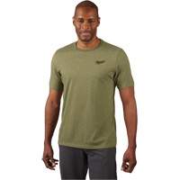Hybrid Work Tee Shirt, Men's, Small, Green CSL Industriel Inc.