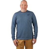 Hybrid Work Tee Shirt, Men's, Small, Blue CSL Industriel Inc.