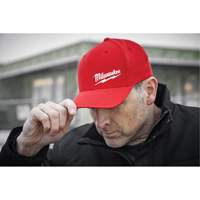 Flexfit&reg; Fitted Hat, Red, Poly-Cotton CSL Industriel Inc.