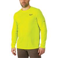 Workskin Lightweight High Visibility Shirt, Men's, Small, Yellow CSL Industriel Inc.