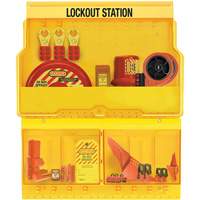 Station de cadenassage pour vannes et appareils &eacute;lectriques de luxe et de qualit&eacute; sup&eacute;rieure, Cadenas Aucune, Capacit&eacute; de 32, Cadenas Non compris CSL Industriel Inc.