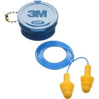 E-A-R Ultrafit Premolded Earplugs, Corded, Pair - Plastic Case, 25 dB NRR, One-Size CSL Industriel Inc.