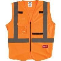 Safety Vest, High Visibility Orange, 4X-Large/5X-Large CSL Industriel Inc.