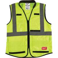 Performance Safety Vest, High Visibility Lime-Yellow, 4X-Large/5X-Large CSL Industriel Inc.