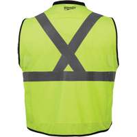 Performance Safety Vest, High Visibility Lime-Yellow, 4X-Large/5X-Large CSL Industriel Inc.