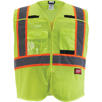 Flagman Safety Vest, High Visibility Lime-Yellow, Medium/Small CSL Industriel Inc.