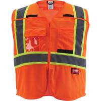 Flagman Safety Vest, High Visibility Orange, Medium/Small CSL Industriel Inc.