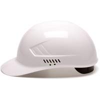 Casquette antichocs Ridgeline, Suspension &agrave; douille, Blanc CSL Industriel Inc.