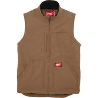 Veste doubl&eacute;e en sherpa ultra-r&eacute;sistante, Hommes, Petit, Brun CSL Industriel Inc.