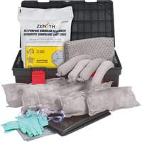 Trousses contre les d&eacute;versements dans une boîte &agrave; outils, Universel, Bac, Absorbance de 31 gal. US CSL Industriel Inc.
