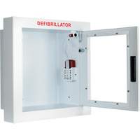 Grande armoire semi-encastr&eacute;e avec alarme, Zoll AED Plus/Zoll AED 3/Cardio-Science/Physio-Control Pour, Non m&eacute;dical CSL Industriel Inc.