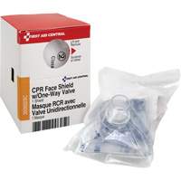 SmartCompliance&reg; Refill CPR Faceshield with One-Way Valve, Single Use Faceshield, Class 2 CSL Industriel Inc.