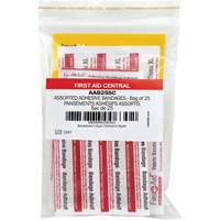 SmartCompliance&reg; Refill Adhesive Bandages, Assorted, Fabric/Plastic, Non-Sterile CSL Industriel Inc.