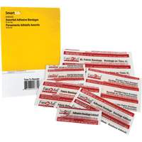SmartCompliance&reg; Refill Adhesive Bandages, Assorted, Fabric/Plastic, Non-Sterile CSL Industriel Inc.