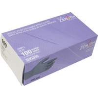 Gants jetables de calibre m&eacute;dical, Petit, Nitrile, 6 mils, Sans poudre, Noir, Classe 2 CSL Industriel Inc.