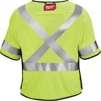 Breakaway Mesh Safety Vest, Black/High Visibility Lime-Yellow, Medium/Small CSL Industriel Inc.