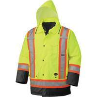 5021BB Waterproof 7-in-1 Parka, High Visibility Lime-Yellow, X-Small CSL Industriel Inc.