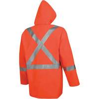 576J Veste de pluie ignifuge haute visibilit&eacute;, Petit, Orange haute visibilit&eacute; CSL Industriel Inc.