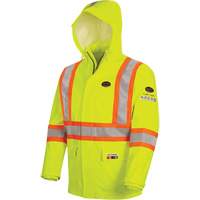 5881 FR/Arc-Rated Waterproof Rain Jacket, X-Small, High Visibility Yellow, 10 cal/cm² CSL Industriel Inc.
