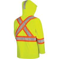 5881 FR/Arc-Rated Waterproof Rain Jacket, X-Small, High Visibility Yellow, 10 cal/cm² CSL Industriel Inc.