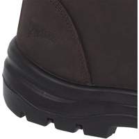 1028 Brown 8" Work Boots, Leather, Steel Toe, Size 10 CSL Industriel Inc.