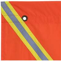 353 Flag with Reflective Tape, Polyester CSL Industriel Inc.