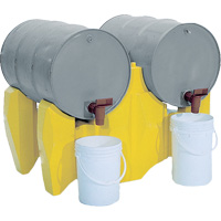 Support pour 2 barils &agrave; lhorizontale, 46,5" lo x 30" la x 31" ha CSL Industriel Inc.