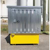 Steel Ultra-IBC Hard Top, 71.1" L x 83.1" W x 66.3" H, 5640 lbs. Load Capacity CSL Industriel Inc.