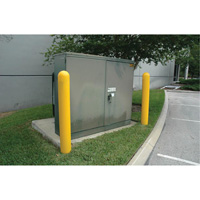 Ultra-Post Protector&reg;, 4" Dia. x 52" L, Yellow CSL Industriel Inc.