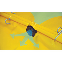 Ultra-Spill Deck flexible, &agrave; vessie, 4 barils, Capacit&eacute; de d&eacute;versement 110 gal. US, 51" x 48" x 5" CSL Industriel Inc.