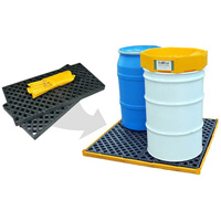 Ultra-Spill Deck flexible, &agrave; vessie, 4 barils, Capacit&eacute; de d&eacute;versement 110 gal. US, 51" x 48" x 5" CSL Industriel Inc.