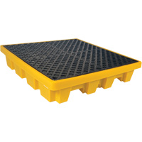 4-Drum Nestable Ultra-Spill Pallet&reg;, 66 US gal. Spill Capacity, 51" x 51" x 10" CSL Industriel Inc.